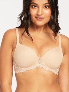 Montelle 38G Bra Pure Plus Full Cup Contour T-shirt Underwire 9320 everyday